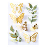 Spellbinders Rosie's Studio Golden Afternoon Butterfly Embellishments (168819)