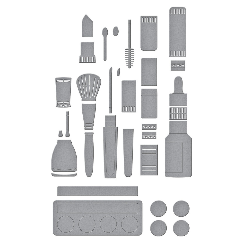 Spellbinders Gorgeous You Makeup Etched Dies (S6-246) Spellbinders Gorgeous You Makeup Etched Dies (S6-246)