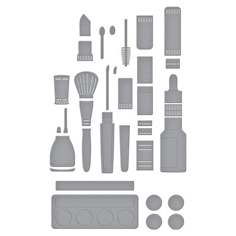 Spellbinders Gorgeous You Makeup Etched Dies (S6-246) Spellbinders Gorgeous You Makeup Etched Dies (S6-246)