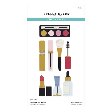 Spellbinders Gorgeous You Makeup Etched Dies (S6-246) Spellbinders Gorgeous You Makeup Etched Dies (S6-246)