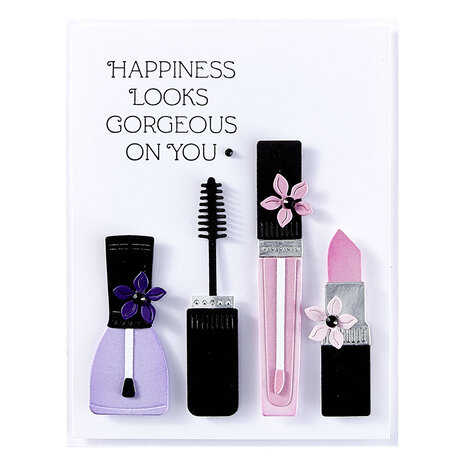 Spellbinders Gorgeous You Makeup Etched Dies (S6-246) Spellbinders Gorgeous You Makeup Etched Dies (S6-246)