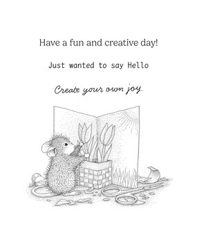 Spellbinders Creative Day Cling Rubber Stamp Set (RSC-049)