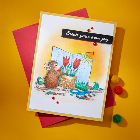 Spellbinders Creative Day Cling Rubber Stamp Set (RSC-049) Spellbinders Creative Day Cling Rubber Stamp Set (RSC-049)