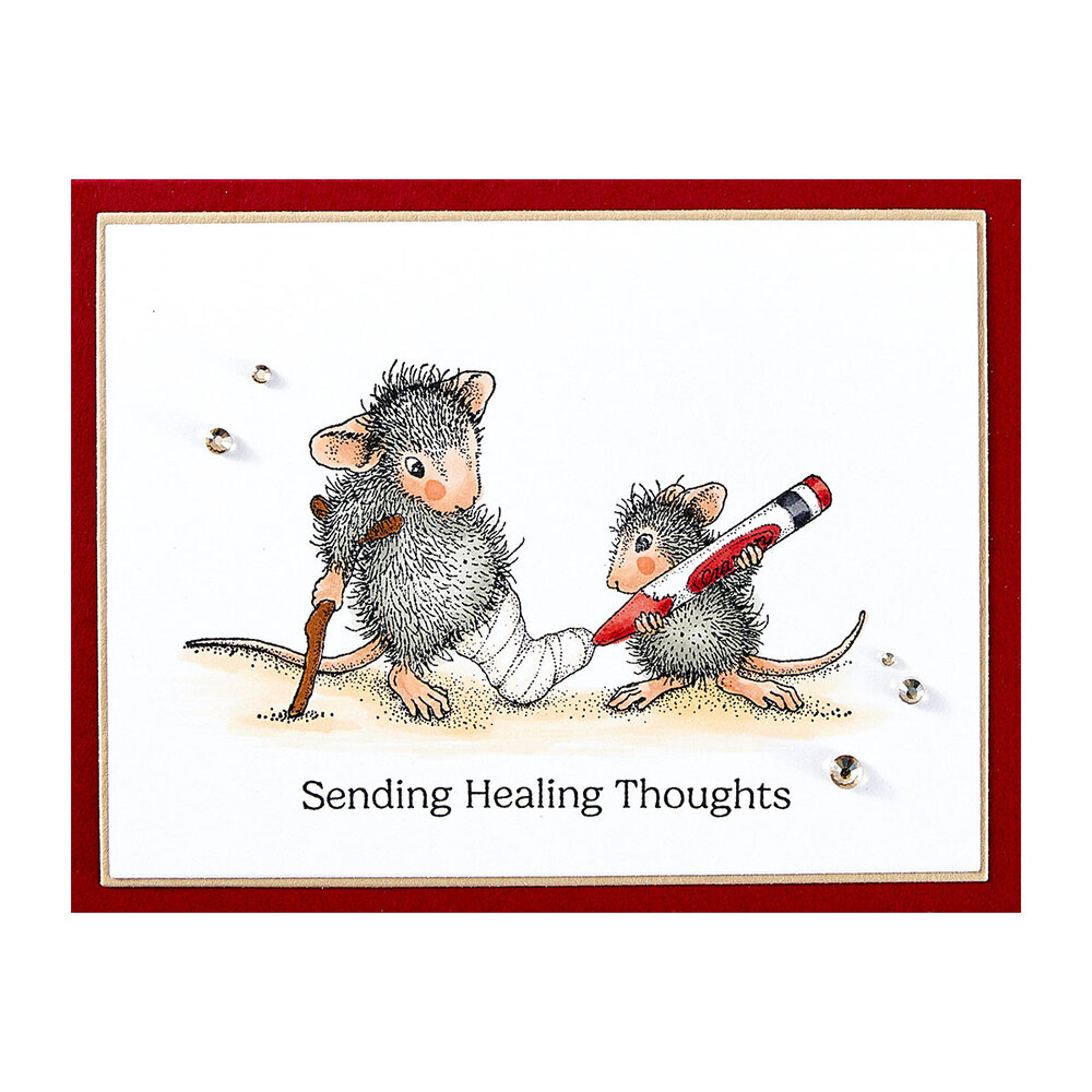 Spellbinders Healing Thoughts Cling Rubber Stamp Set (RSC-051) Spellbinders Healing Thoughts Cling Rubber Stamp Set (RSC-051)