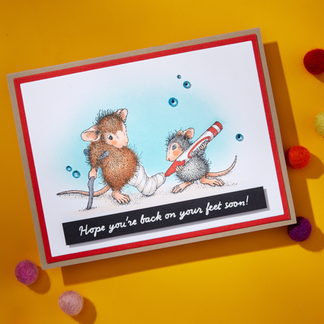 Spellbinders Healing Thoughts Cling Rubber Stamp Set (RSC-051) Spellbinders Healing Thoughts Cling Rubber Stamp Set (RSC-051)