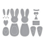 Spellbinders Felt Carrot Companion Etched Dies (S6-255)