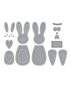 Spellbinders Felt Carrot Companion Etched Dies (S6-255)