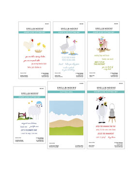 Spellbinders On the Farm Animal and Landscape Die Bundle (BD-0918)