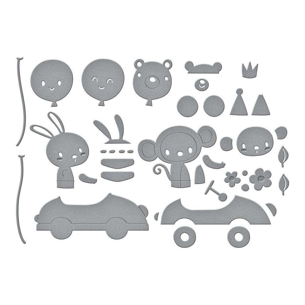 Spellbinders Go Kart Go Etched Dies (S4-1400) Spellbinders Go Kart Go Etched Dies (S4-1400)