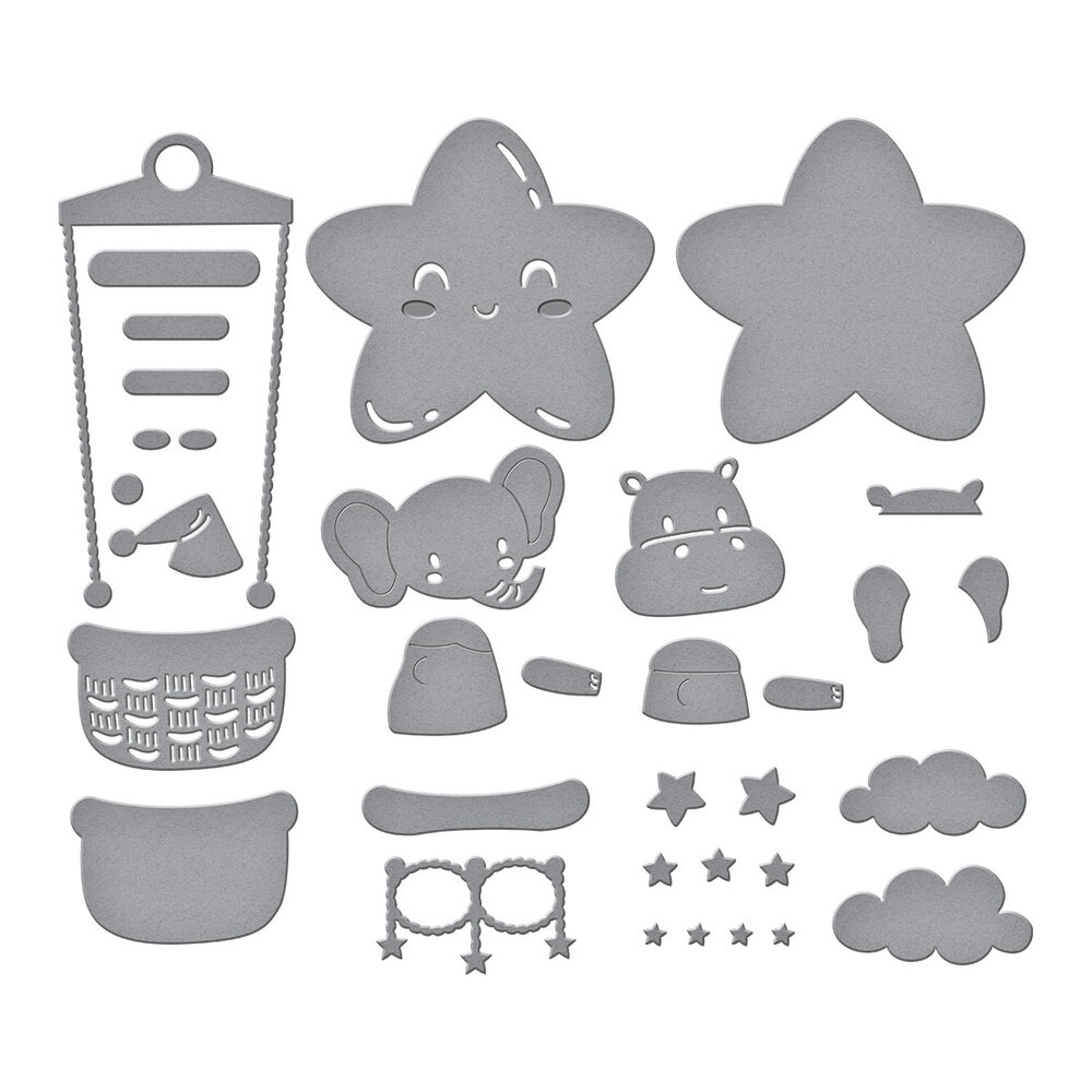 Spellbinders Swinging Among the Stars Etched Dies (S5-669) Spellbinders Swinging Among the Stars Etched Dies (S5-669)