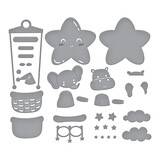 Spellbinders Swinging Among the Stars Etched Dies (S5-669)