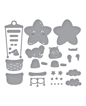 Spellbinders Swinging Among the Stars Etched Dies (S5-669)