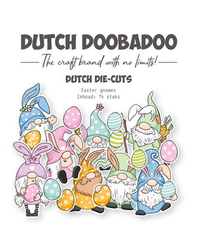 Dutch Doobadoo Happy Easter Die-cuts Easter Gnomes (14pcs) (474.007.058)