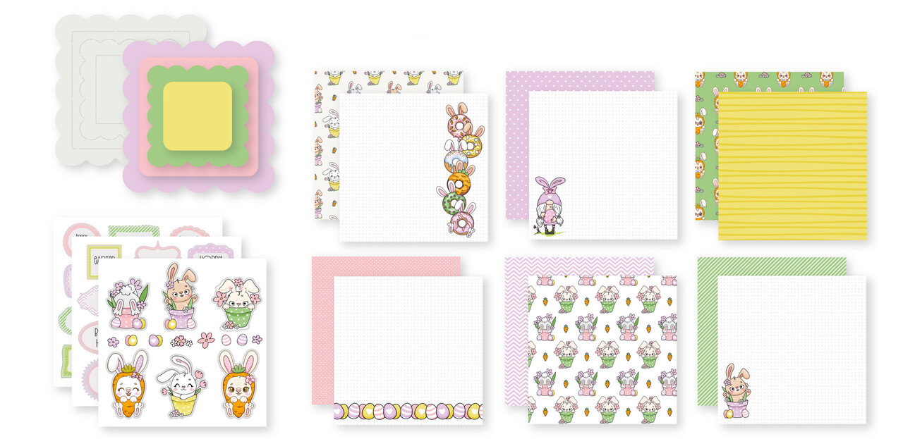 Dutch Doobadoo Happy Easter Crafty Kit Happy Easter (473.005.076) (OUTLET) Dutch Doobadoo Happy Easter Crafty Kit Happy Easter (473.005.076) (OUTLET)