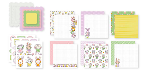 Dutch Doobadoo Happy Easter Crafty Kit Happy Easter (473.005.076) (OUTLET) Dutch Doobadoo Happy Easter Crafty Kit Happy Easter (473.005.076) (OUTLET)