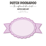 Dutch Doobadoo Happy Easter Card Art A5 Scallop Label (470.784.368)