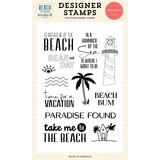 Carta Bella Beach Town Designer Stamps Paradise Found (CBBT427042)
