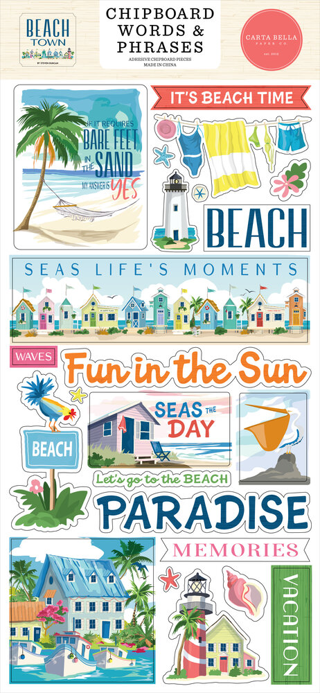 Carta Bella Beach Town Mega Bundle (CBBT427050)