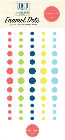 Carta Bella Beach Town Enamel Dots (CBBT427028)