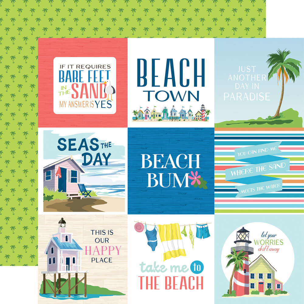 Carta Bella Beach Town 12x12 Inch Collection Kit (CBBT427016)