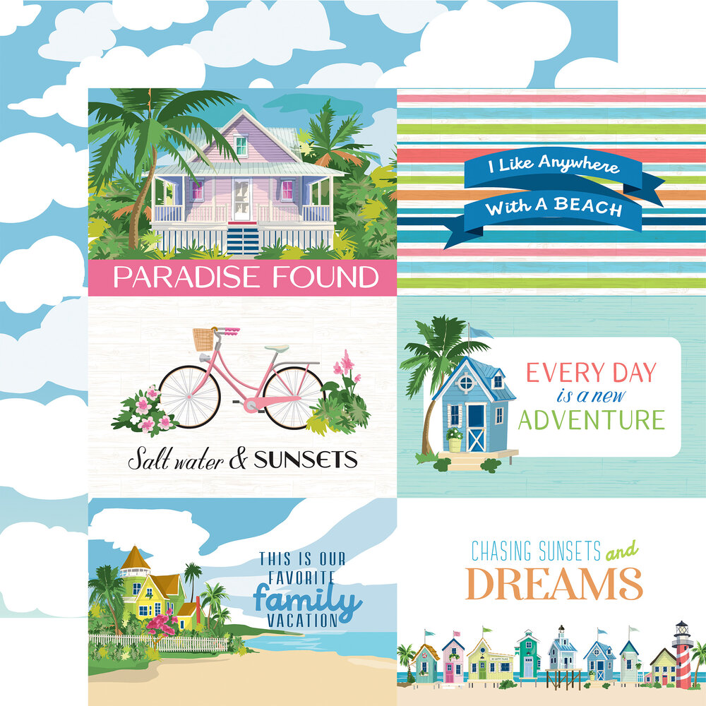 Carta Bella Beach Town 12x12 Inch Collection Kit (CBBT427016)