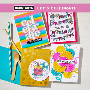 Hero Arts Let's Celebrate