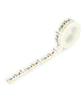 Echo Park Winnie The Pooh Baby Washi Tape Baby On The Way (WPB442038)