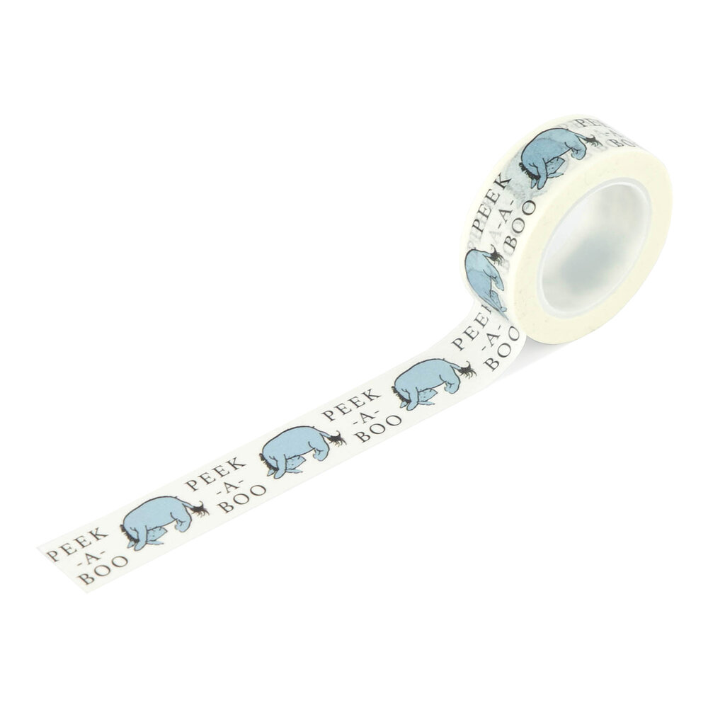 Echo Park Winnie The Pooh Baby Washi Tape Peek A Boo Eeyore (WPB442037)