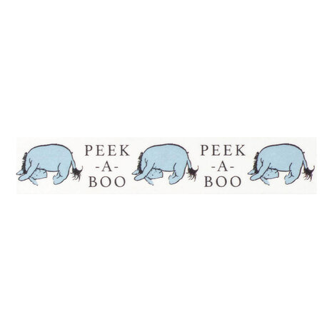 Echo Park Winnie The Pooh Baby Washi Tape Peek A Boo Eeyore (WPB442037)