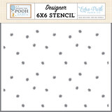 Echo Park Winnie The Pooh Baby Stencil Little One Flowers (WPB442033)