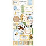 Echo Park Winnie The Pooh Baby Chipboard Accents (WPB442021)