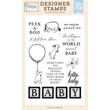 Echo Park Winnie The Pooh Baby Designer Stamps Peek A Boo (WPB442045)