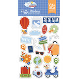 Echo Park Born To Travel Puffy Stickers (BTT425066)