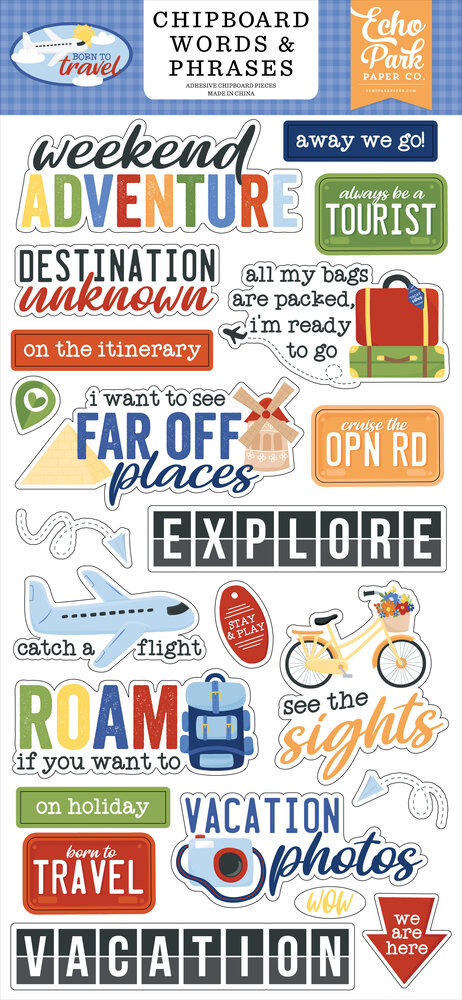 Echo Park Born To Travel Mega Bundle (BTT425050)