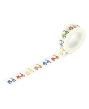 Echo Park Born To Travel Speed Away Scooters Washi Tape (BTT425026)