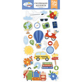 Echo Park Born To Travel Chipboard Accents (BTT425021)