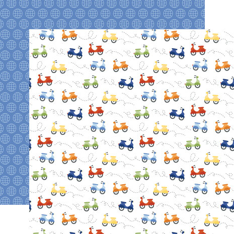 Echo Park Born To Travel 12x12 Inch Collection Kit (BTT425016)