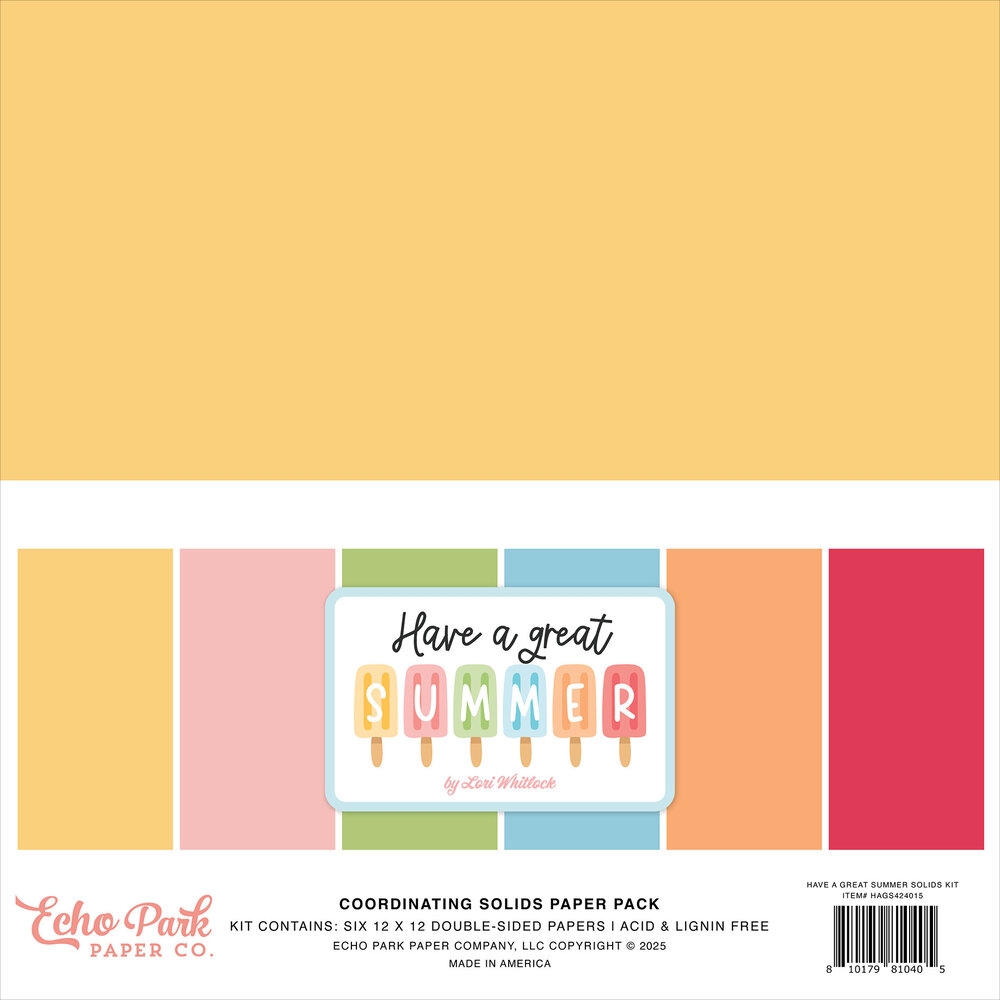 Echo Park Have A Great Summer Mega Bundle (HAGS424050)