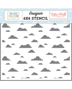 Echo Park Have A Great Summer Stencil Fluffy Clouds (HAGS424033)