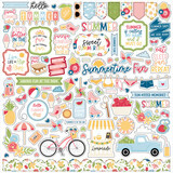 Echo Park Have A Great Summer Element Sticker (HAGS424014)