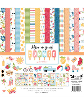 Echo Park Have A Great Summer 12x12 Inch Collection Kit (HAGS424016)