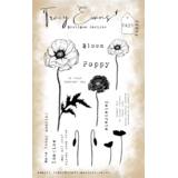 Tracy Evans Poppy A6 Stamp (TE039)