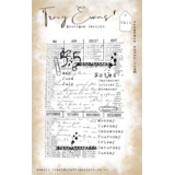 Tracy Evans Background Elements A7 Stamp (TE011)