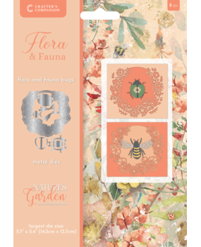 Crafter's Companion Flora & Fauna Metal Die - Flora & Fauna Bugs (NG-FF-MD-FLFB)