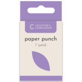 Crafter's Companion Flower Paper Punches - Petal 1" (CC-PUNCH-PET1) (BASIC)