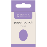 Crafter's Companion Flower Paper Punches - Oval 1" (CC-PUNCH-OVA1) (BASIC)
