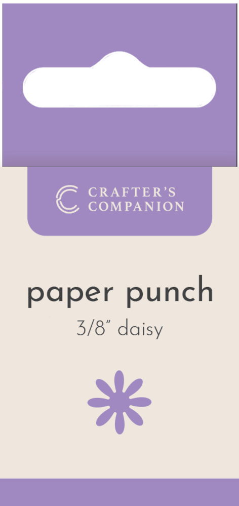 Crafter's Companion Flower Paper Punches - Daisy 3/8" (CC-PUNCH-DAIS3) (BASIC)