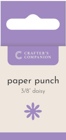 Crafter's Companion Flower Paper Punches - Daisy 3/8" (CC-PUNCH-DAIS3) (BASIC)