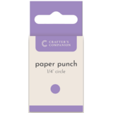 Crafter's Companion Flower Paper Punches - Circle ¼" (CC-PUNCH-CIRC25) (BASIC)