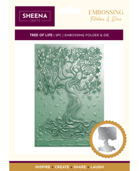 Crafter's Companion 3D Embossing Folder & Metal Die - Tree of Life (SD-3DEF4-MD-TREE)